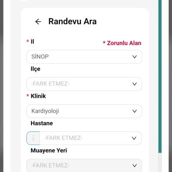 Sinop Hastanelerinde MHRS Randevu Bulunamıyor, Uzun Bekleme Süreleri Mağduriyet Yaratıyor