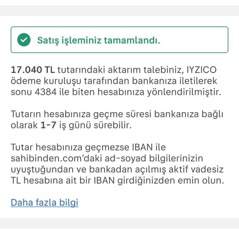 Param Güvende Sistemiyle 17.000 TL Ödemenin Gecikmesi