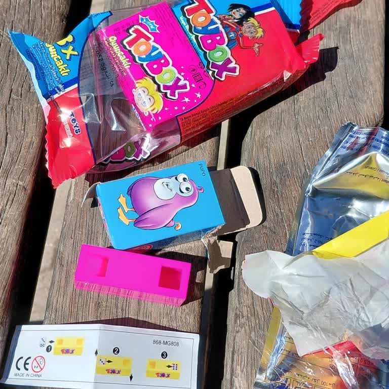 Toybox Şekerli Sakız Paketi İçinde Oyuncak Parçası Eksik
