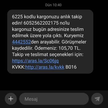 Adres Yetersizliği Bahaneleriyle Aras Kargo Gümüşhane Şubesinde Teslimat Sorunu
