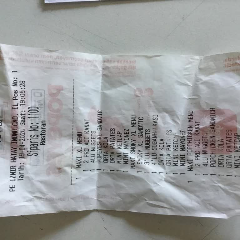 Popeyes Hatay İnönü Şubesinde Soğuk Ürünler Ve Şikayet Sorunu