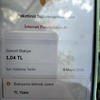 Bimcell Paketi Aktif Edilmedi Ve Yüklenen Bakiye Silindi