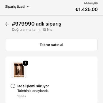 İade Onayı Verildiği Halde Ödeme 14 Gün İçinde Hesaba Yansımıyor