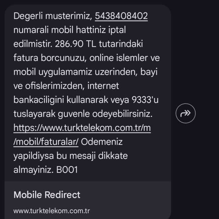 İzinsiz Tarife Değişikliği Ve Haksız 286 TL Faturanın İptali Talebi