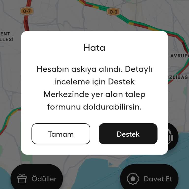 Açıklama Olmadan Hesabım Askıya Alındı Ve Yanıt Almadım