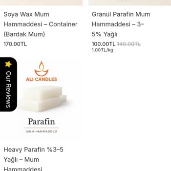 Ali-candles Kargodan Sadece 1 Kg Ürün Çıktı