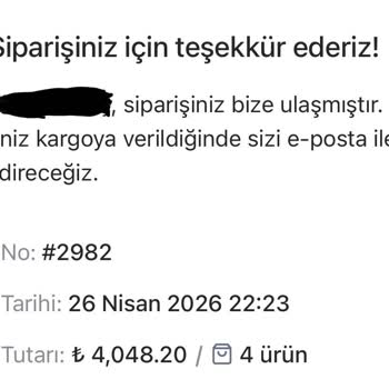 Kargo Bekleyen Sipariş İçin Acil Bilgi Ve İade İsteği