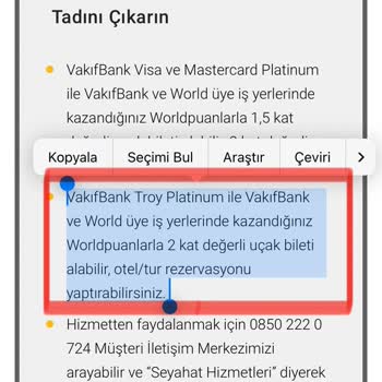 VakıfBank Yanıltıcı Puan Çarpanı Bilgilendirmesi Ve Haksız Kayıp