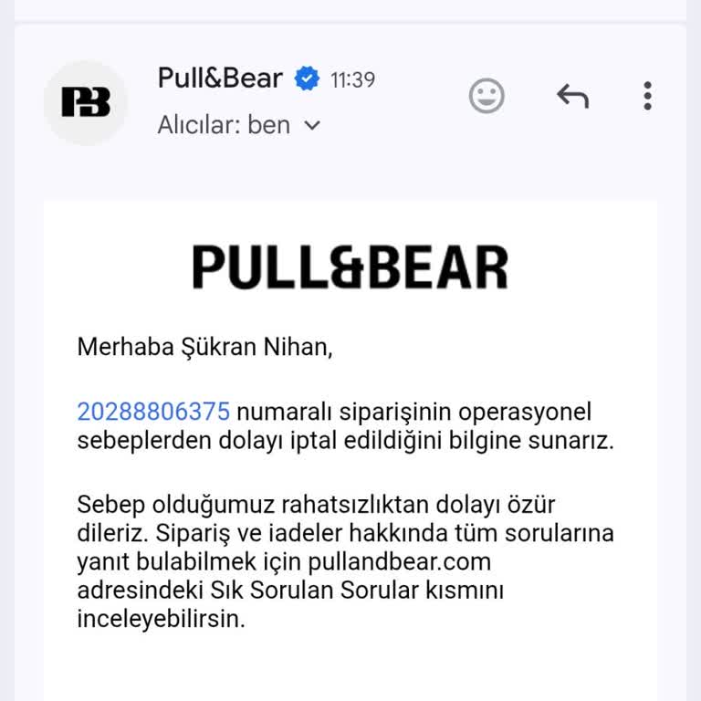 Siparişim Anında İptal Ediliyor Ve Stok Durumu Yanıltıcı