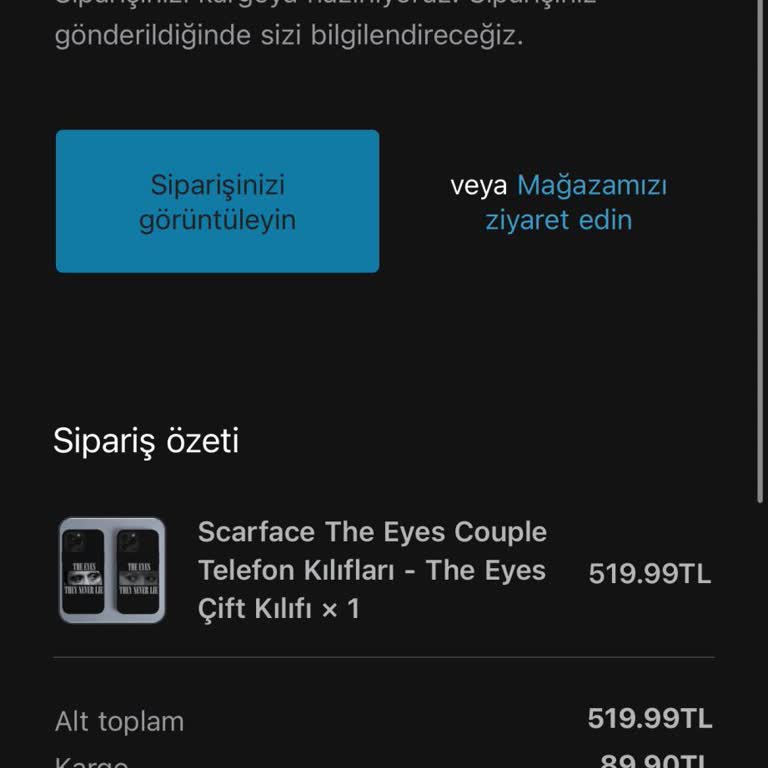 Ödenen Telefon Kılıfları Kargoya Verilmedi Ve Cevap Alınamadı