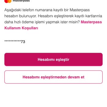 Telefon Numarası Değişikliği Sonrası Masterpass Uyuşmazlığı Ve Kart Ekleyememe Sorunu