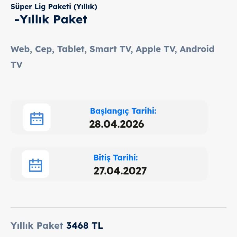Yıllık Aboneliğimin Erken Bitmesi Ve Müşteri Hizmetlerine Ulaşılamaması