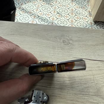 Üretim Numaraları Uyuşmayan Ve Paslanmış Zippo Çakmak İadesi Reddedildi