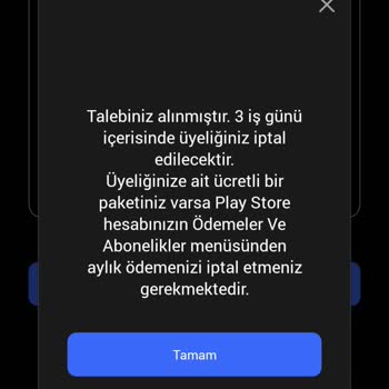 Muud Ücretsiz Üyeliği İptal Edilemiyor, Müşteri Hizmetleri Çözüm Sunmuyor