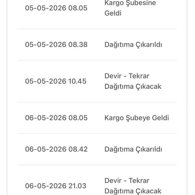 Bir Günde Kargo Şikayeti