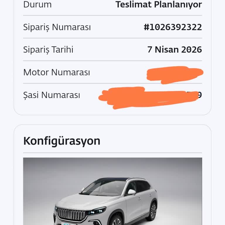 Tam Ödeme Yaptığım Togg T10X Araç Teslim Edilmedi Ve Müşteri Hizmetlerinden Yanıt Alamıyorum