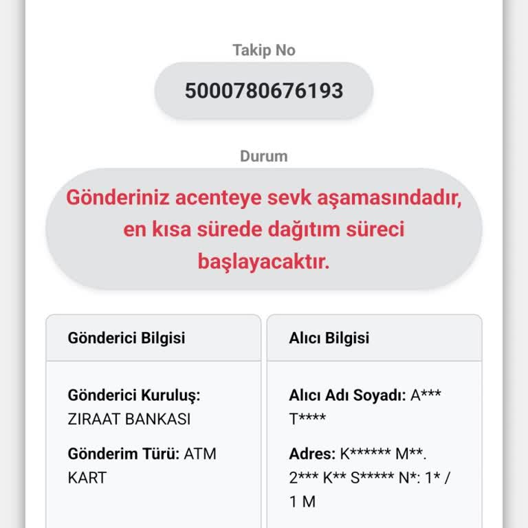 Ziraat Bankası Kart Yenileme Gecikmesi Ve Kuryenet Teslimat Sorunu