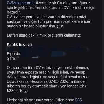 Bilgi Ve Onay Dışında 340 TL Çekilen Abonelik İçin Geri Ödeme Talebi
