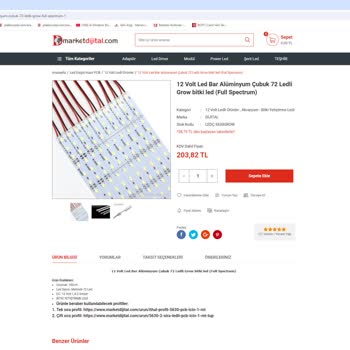 Sipariş Edilen Grow LED (hc003) Yerine Hc001 Gönderilmesi ve Kargo Ücretinin Müşteriden Alınması