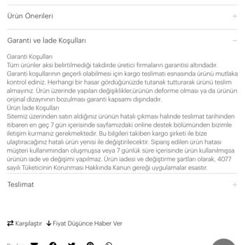 Mesafeli Satış Sözleşmesindeki Cayma Hakkı İhlal Edildi: İade Reddi Ve Zorunlu Değişim Talepleri