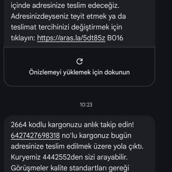 Aras Kargo Gecikmesi Anneler Günü Hediyesini Zamanında Getiremedi