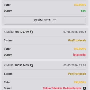 150.000 TL Ödememin Gerçekleşmemesi Ve Realbahis.com’da Sürekli Bahane Üretimi