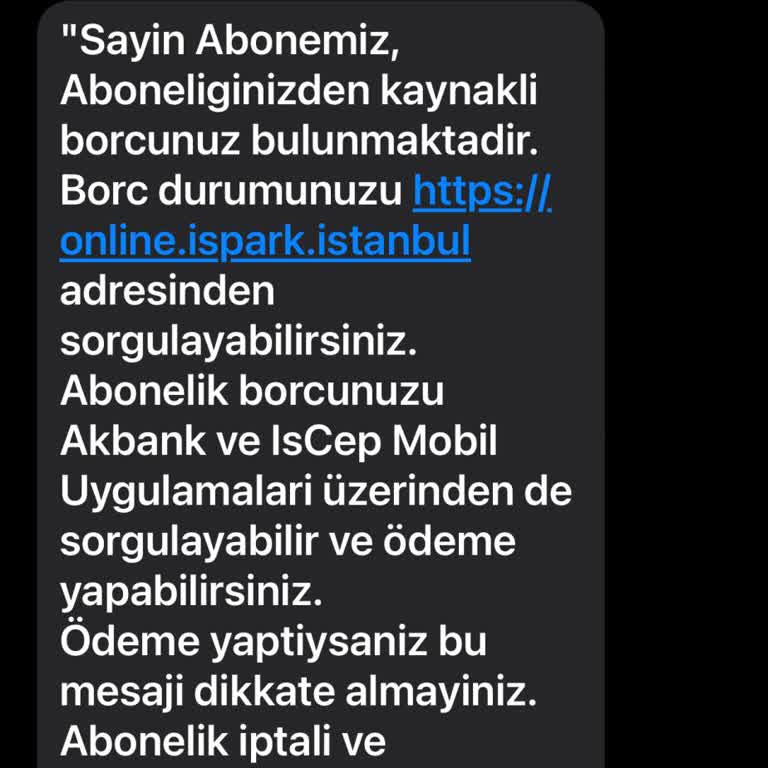 İspark Engelli Araç Aboneliğinin Zorla Yenilenmesi Ve Haksız Borçlandırma