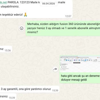 Satın Alınan Fusion 360 Üyeliğinin Süresi Erken Doldu, Firma Çözüm Sunmadı