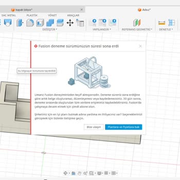 Satın Alınan Fusion 360 Üyeliğinin Süresi Erken Doldu, Firma Çözüm Sunmadı
