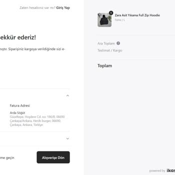 Teslim Edilmeyen Hırka İçin Ücret İadesi Ve Açık İletişim Talebi