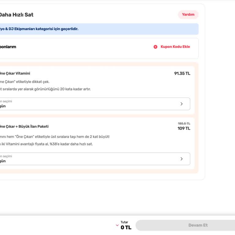 Letgo’da Ücretsiz İlan İddiası Yanıltıcı, Ücret Bilgisi Son Aşamada Çıktı