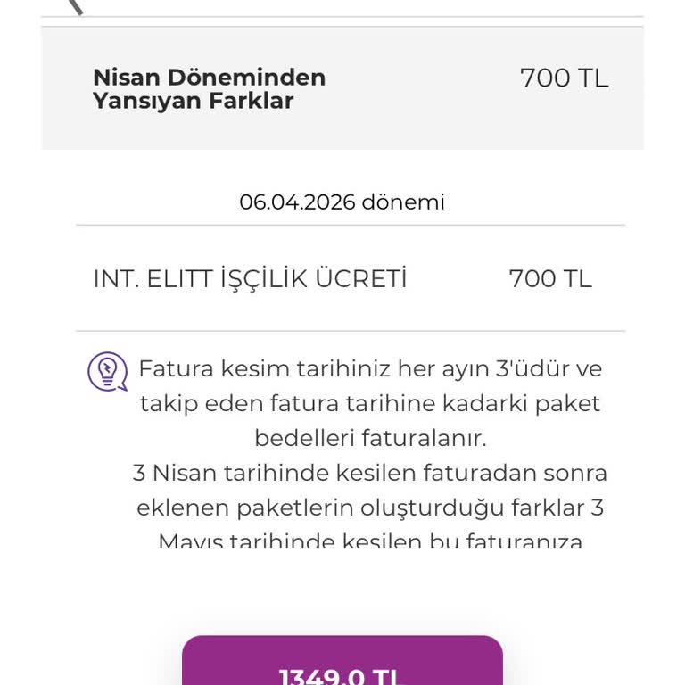 İnternet Kesintisi Nedeniyle Haksız 700 TL Arıza Ücreti İadesi Talebi