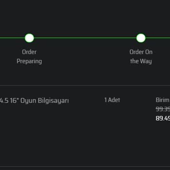 Monster Tulpar T6 V3.4.5 Display Portu VR2 İle Çalışmıyor, Garanti Değişim Talebim