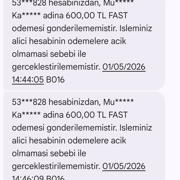 Tom Bank'ın Kapatılan Hesabım İçin Açıklama Talebi