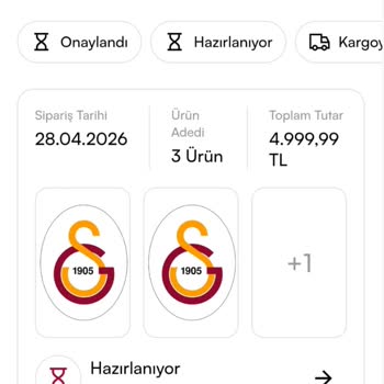 GS Store’da Siparişim Hazırlanıyor, Bilgi Ve Kargo Gecikmesi Hakkında Şikayet