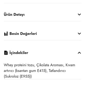 Whey Protein Ürününde E341 Bulunduğu Yanıltıcı Etiket Bilgisi