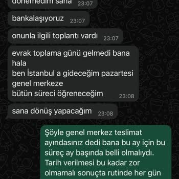 Teslimat Tarihi Çelişkisi Ve Müşteri Hizmetlerindeki İlgisiz Tutum