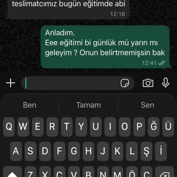 Teslimat Tarihi Çelişkisi Ve Müşteri Hizmetlerindeki İlgisiz Tutum