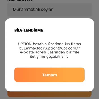 Açıklama Yapılmadan Hesaba Kısıtlama Getirilmesi Ve Müşteri Hizmetlerinden Yanıt Alınamaması