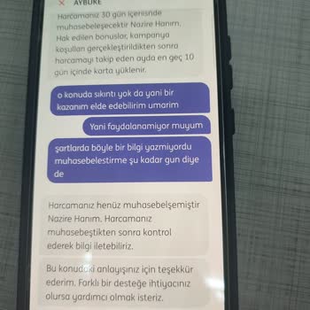 ING Bank Dijital Bonus Kart'ta 500 TL Bonus Yüklenmedi