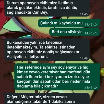 Kayıp İphone Teslimatı Ve Kargo Şirketine Yönelik Şikayet