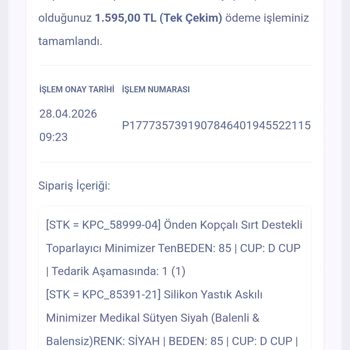 Yanlış Renk Ve Beden, Kalitesiz Sütyen Ve Geciken Teslimat