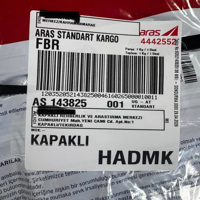 Aras Kargoda Yanlış Teslimat Ve Kurye Sorumsuzluğu