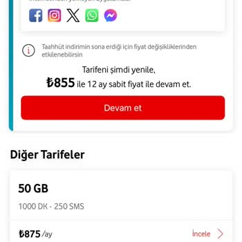 Aynı Tarife İçin Farklı Hatlarda Farklı Fiyat Teklifleri Ve Fatura Artışı