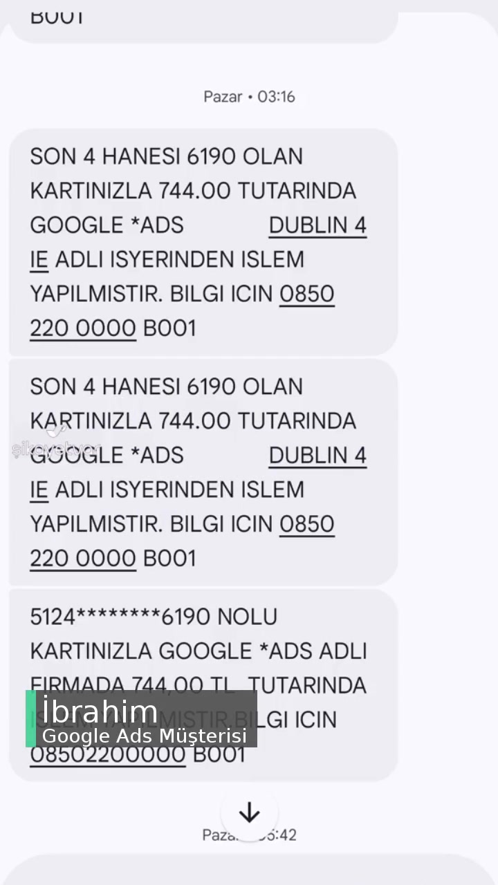 Google Ads Hesabımdan Para Çekildi videonun kapak resmi