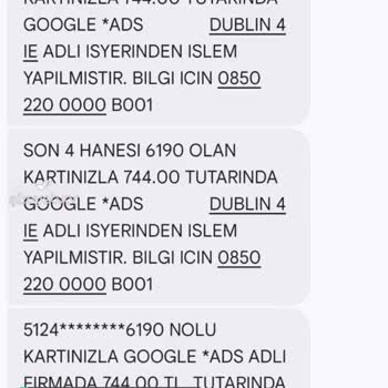 Google Ads Hesabımdan Para Çekildi