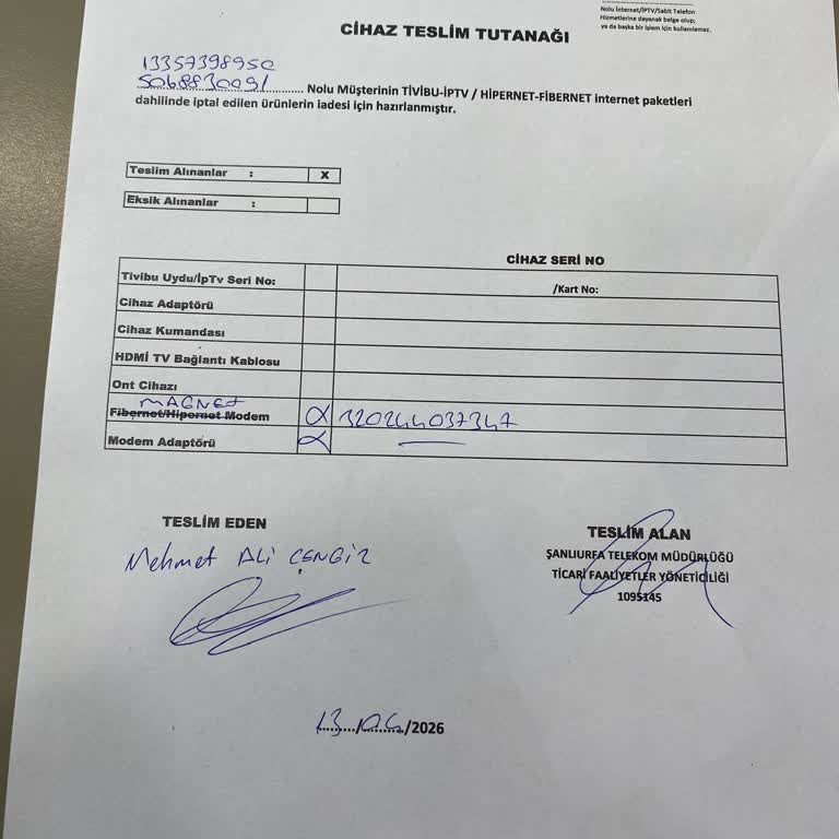 Teslim Edilen Cihaz İçin 2.248 TL Haksız Ceza İtirazı