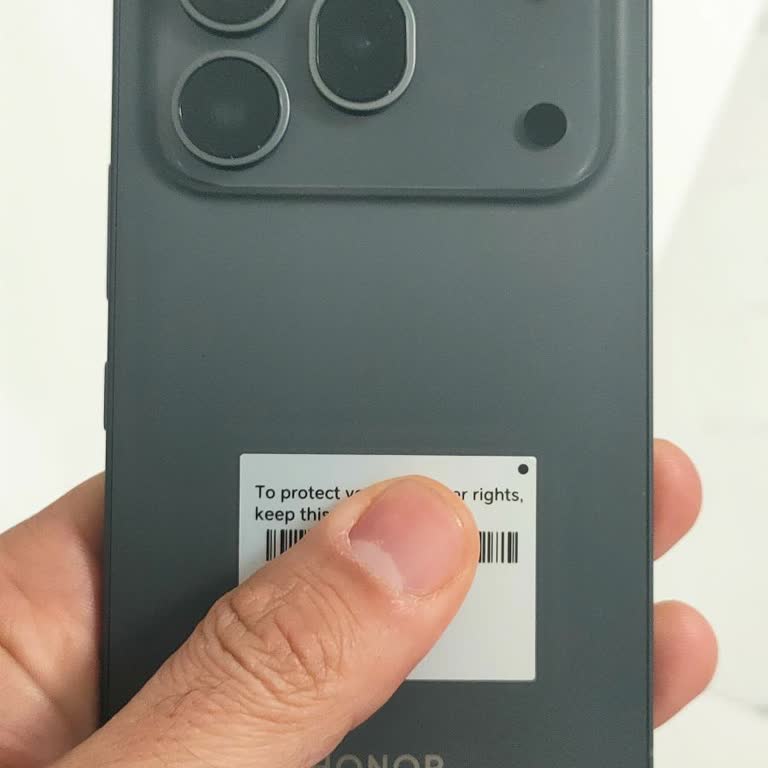 Honor 600 Pro Telefonunda Şarj Aleti Ve Kılıf Eksik