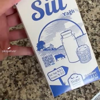 BİM Bozuk Çıkan Dost Süt