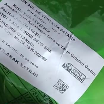File Market Patates Filesinin İçinden Toprak Çıktı!